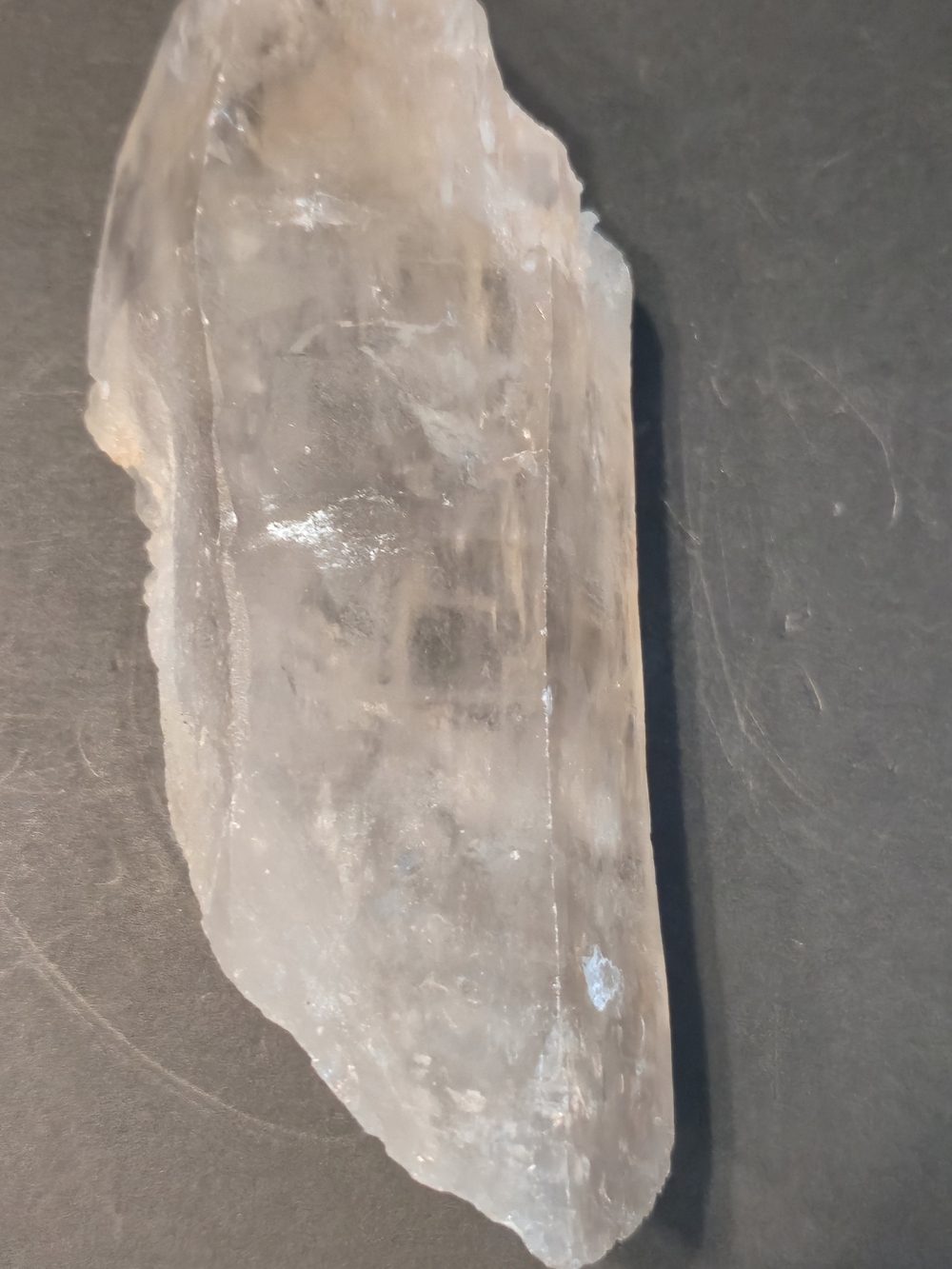 🤎 Natural Smoky Quartz Crystal Point • Approx. 4.5” • 12.88 oz